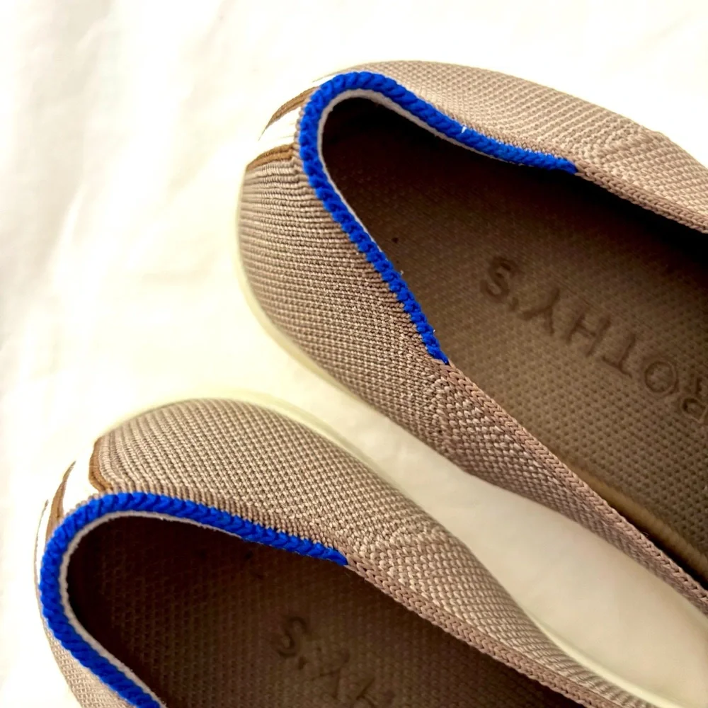 Rothy’s Sneaker The Original Slip on Shoe Casual Fashion Machine Washable Sz 7.5 - Picture 6 of 11